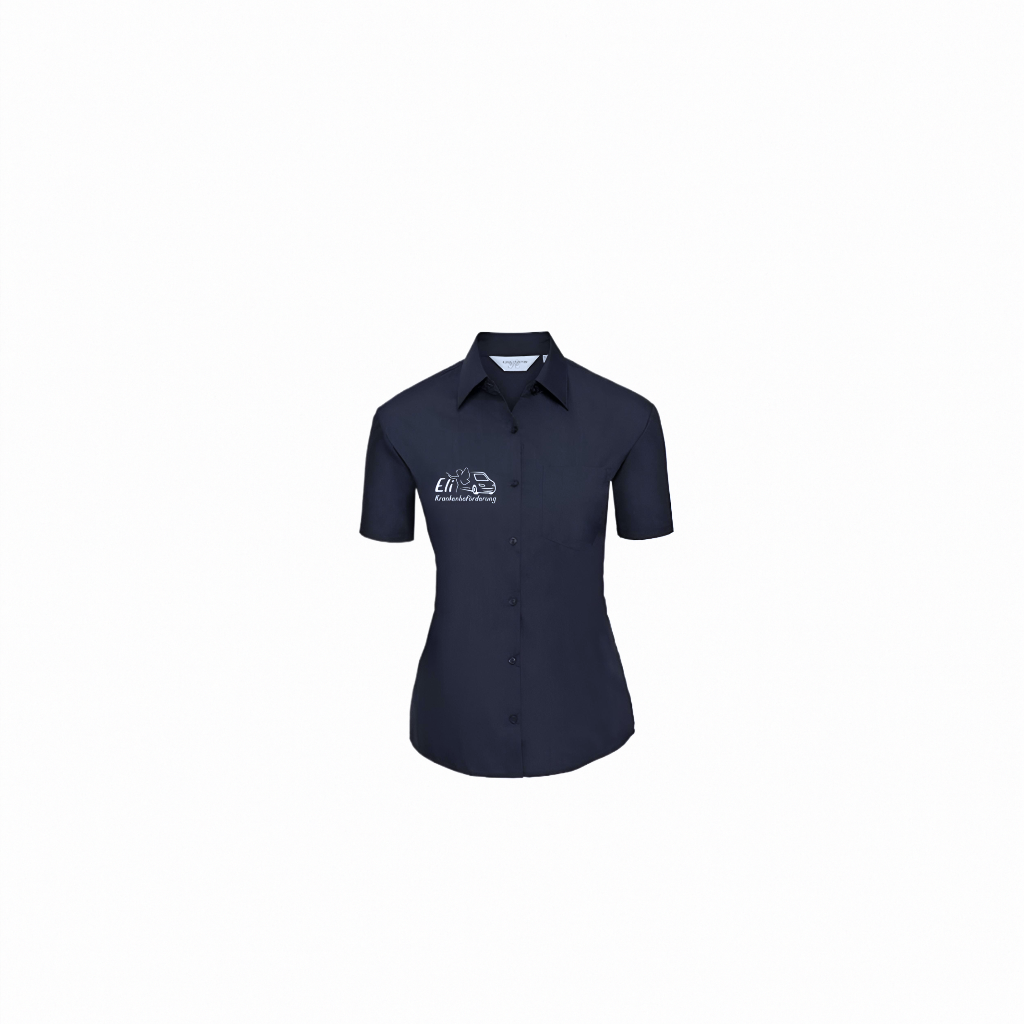 Damen Kurzarm Bluse